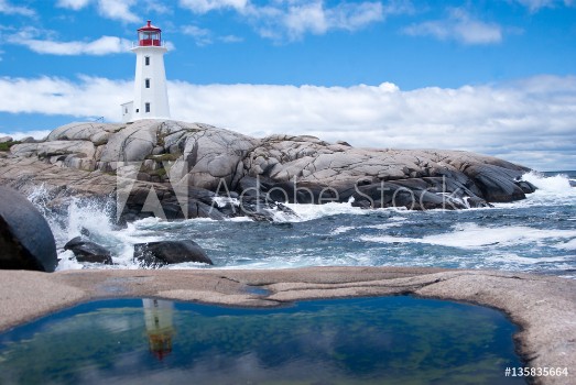 Picture of Sunny Day Peggys Cove Nova Scotia